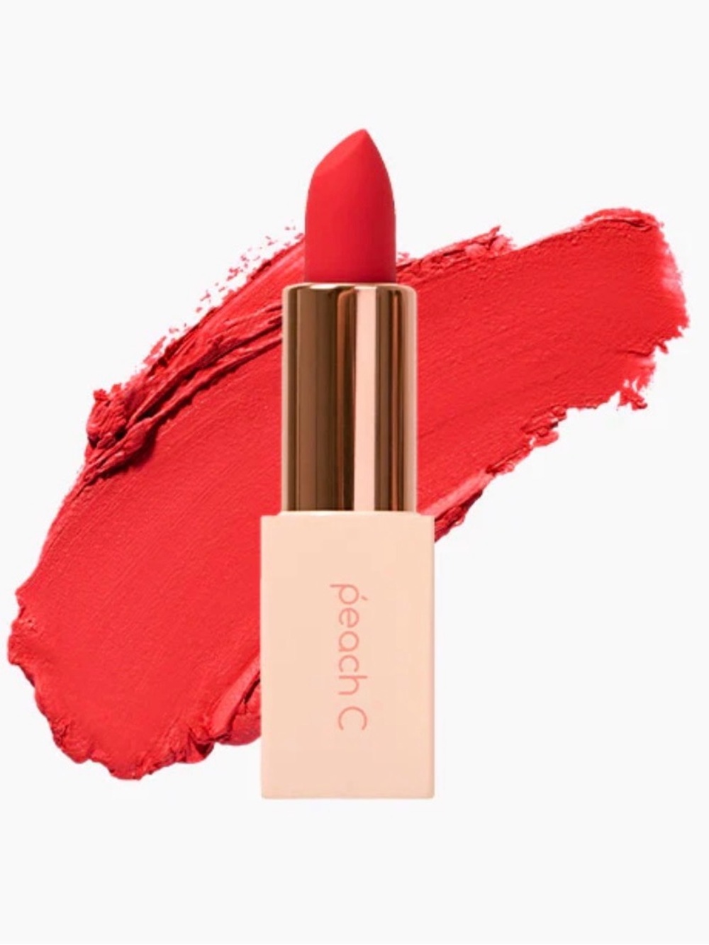 PEACH C Easy Matte Lipstick 05 Dahila Red
